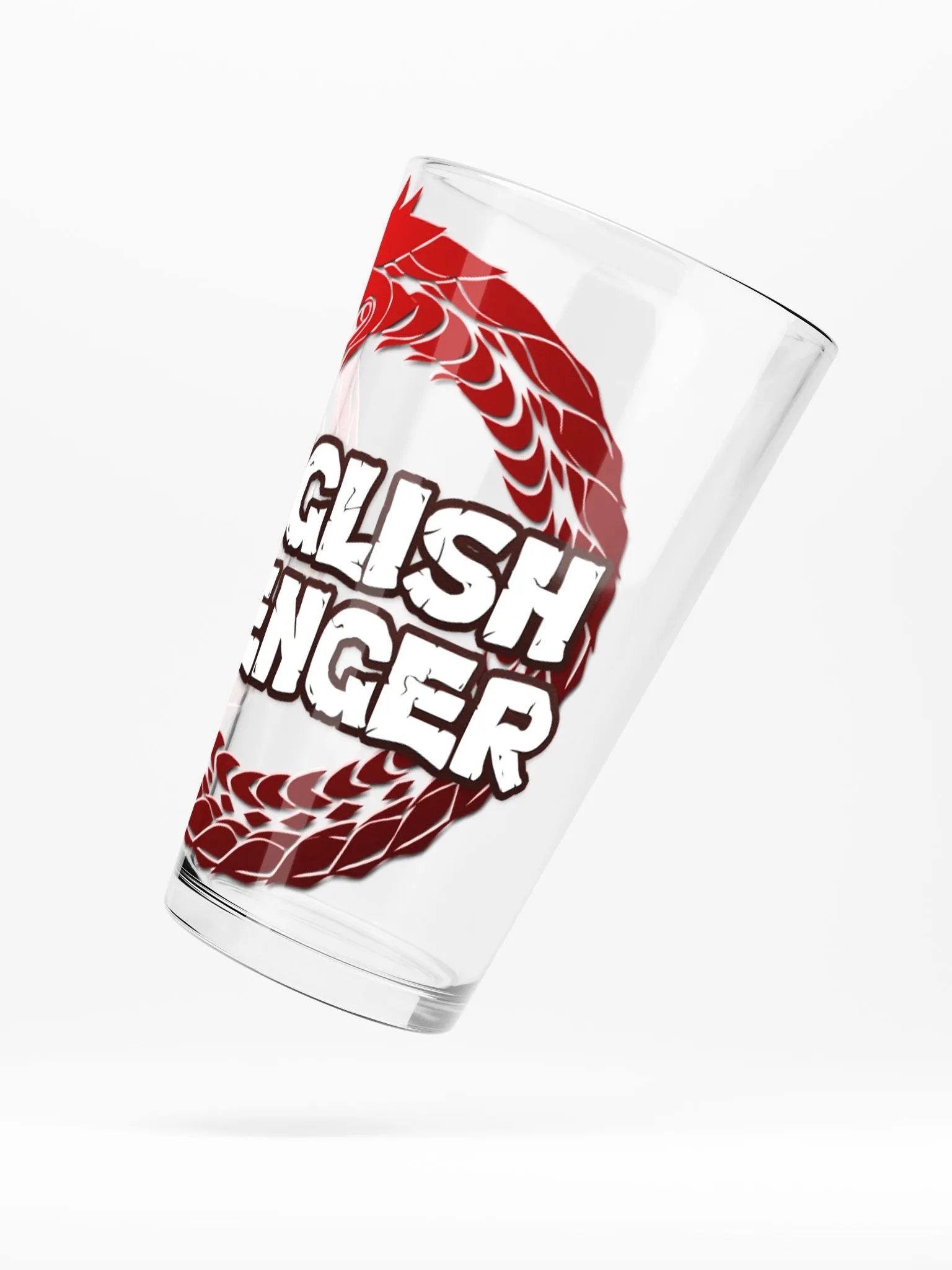 English Avenger Logo Pint Glass product image (5)