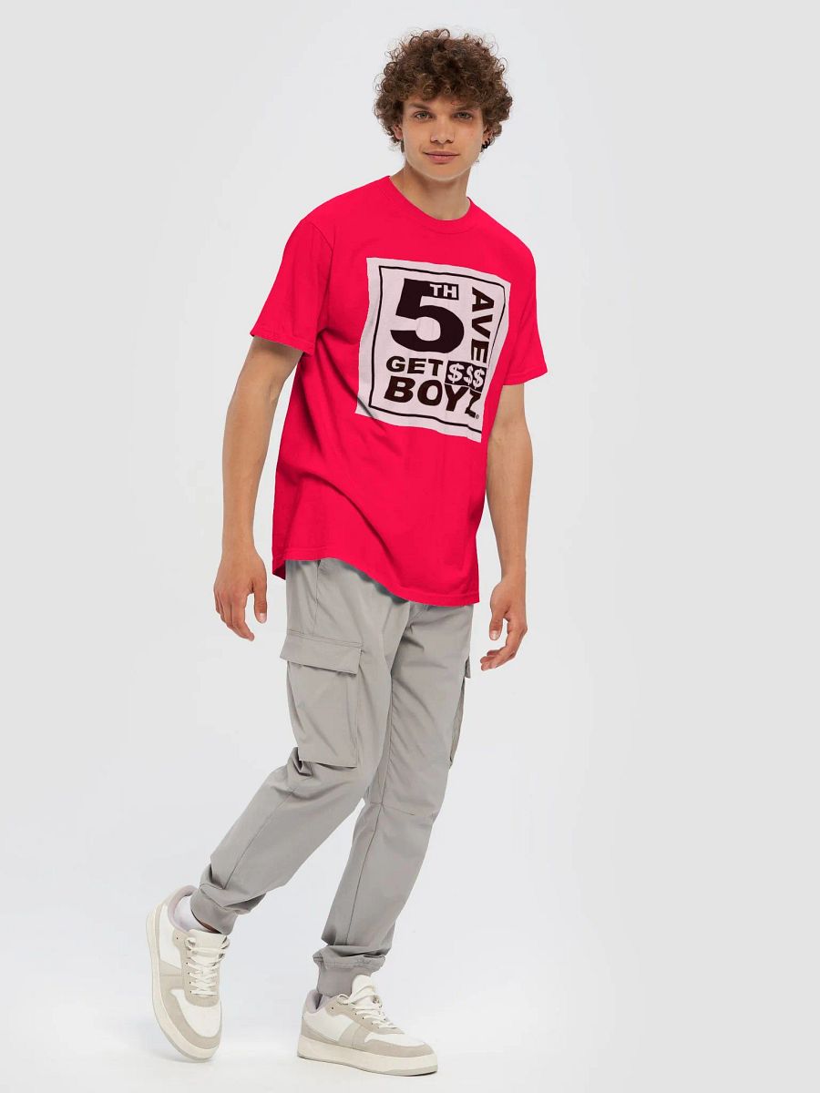 5th Ave Get $$$ BOYZ Red T Shirt product image (7)