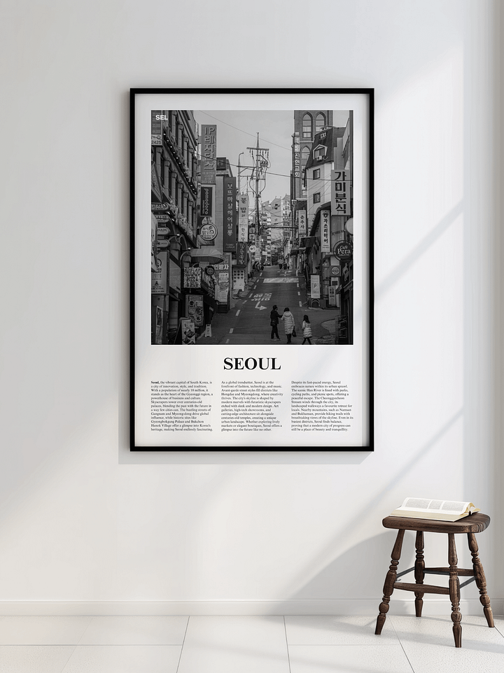Seoul 05 Newspaper Poster product image (4)