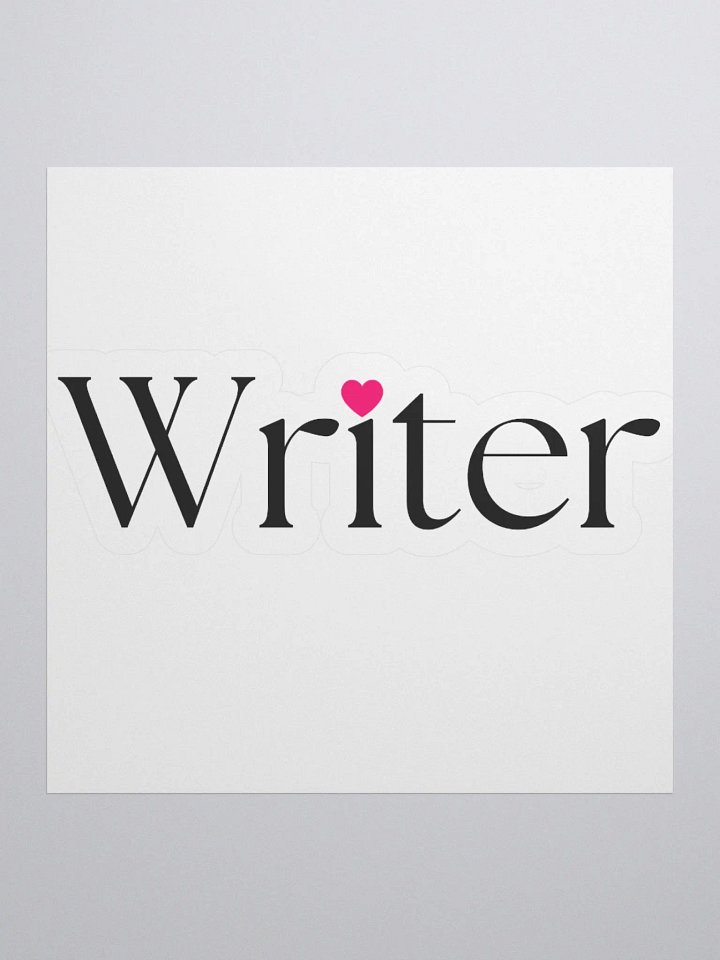 Writer Sticker product image (1)