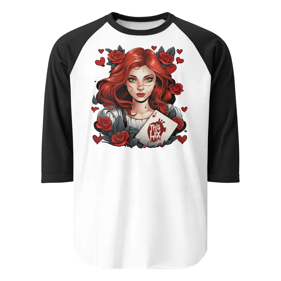 Painting the Roses Red Baseball Shirt product image (1)