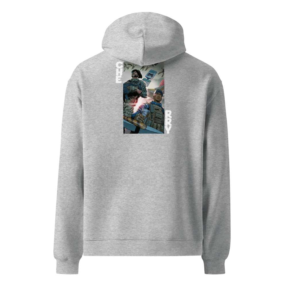 Warzone backprint Cherry hoodie product image (1)