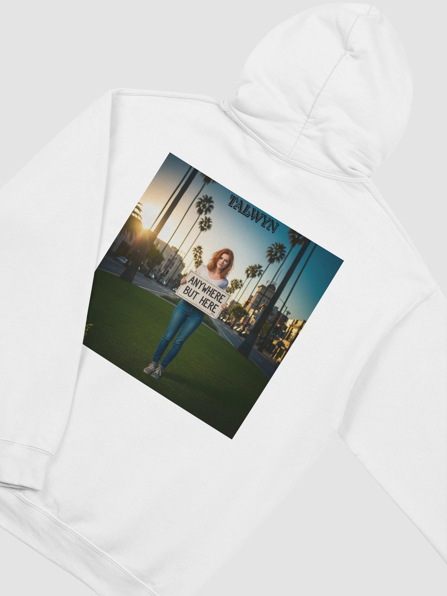 Anywhere But Here - Official Merch Hoodie product image (4)