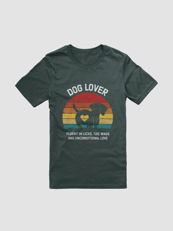 "Dog lover" t-shirt product image (1)