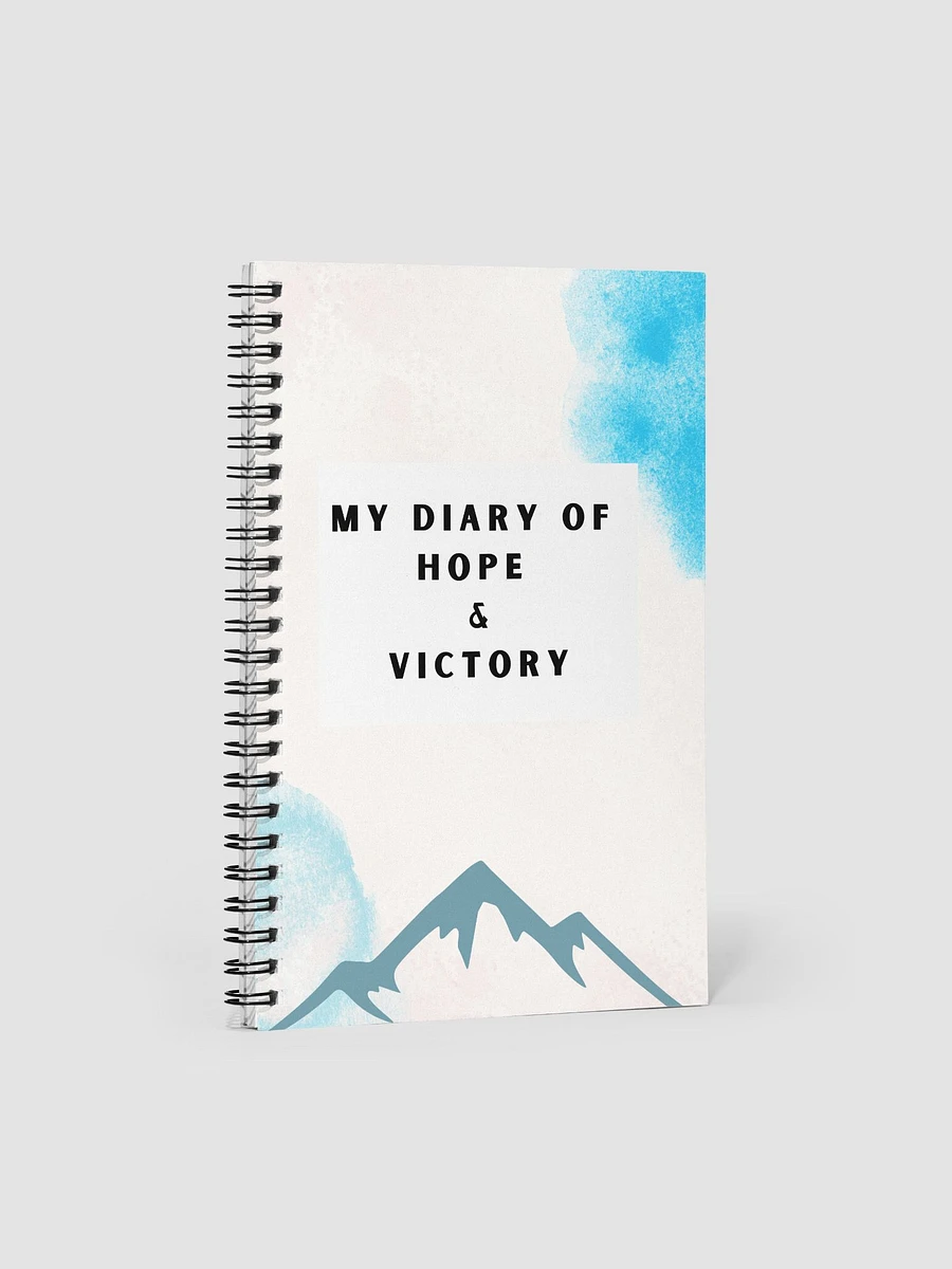 My Diary of Hope and Victory—Spiral Notebook product image (1)