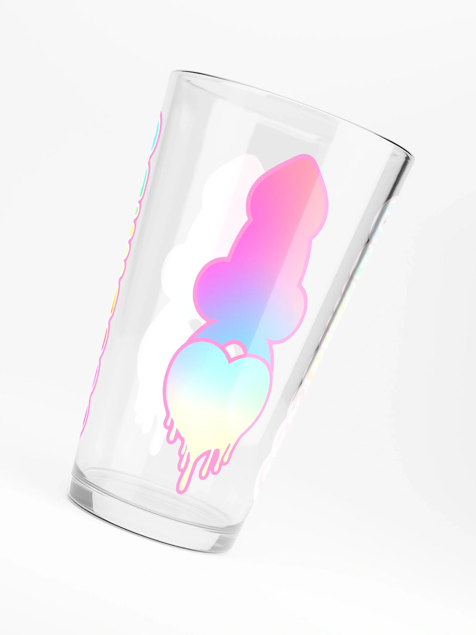 USS BIMBO Rocket of Love Pint Glass product image (3)