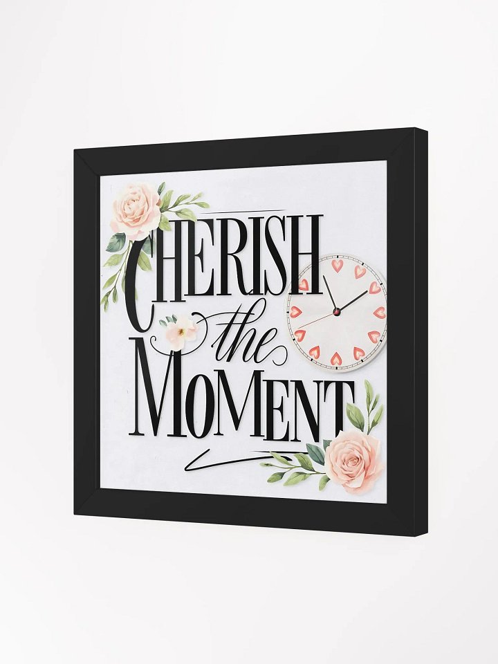 Eternal Love Floral Clock Poster product image (12)