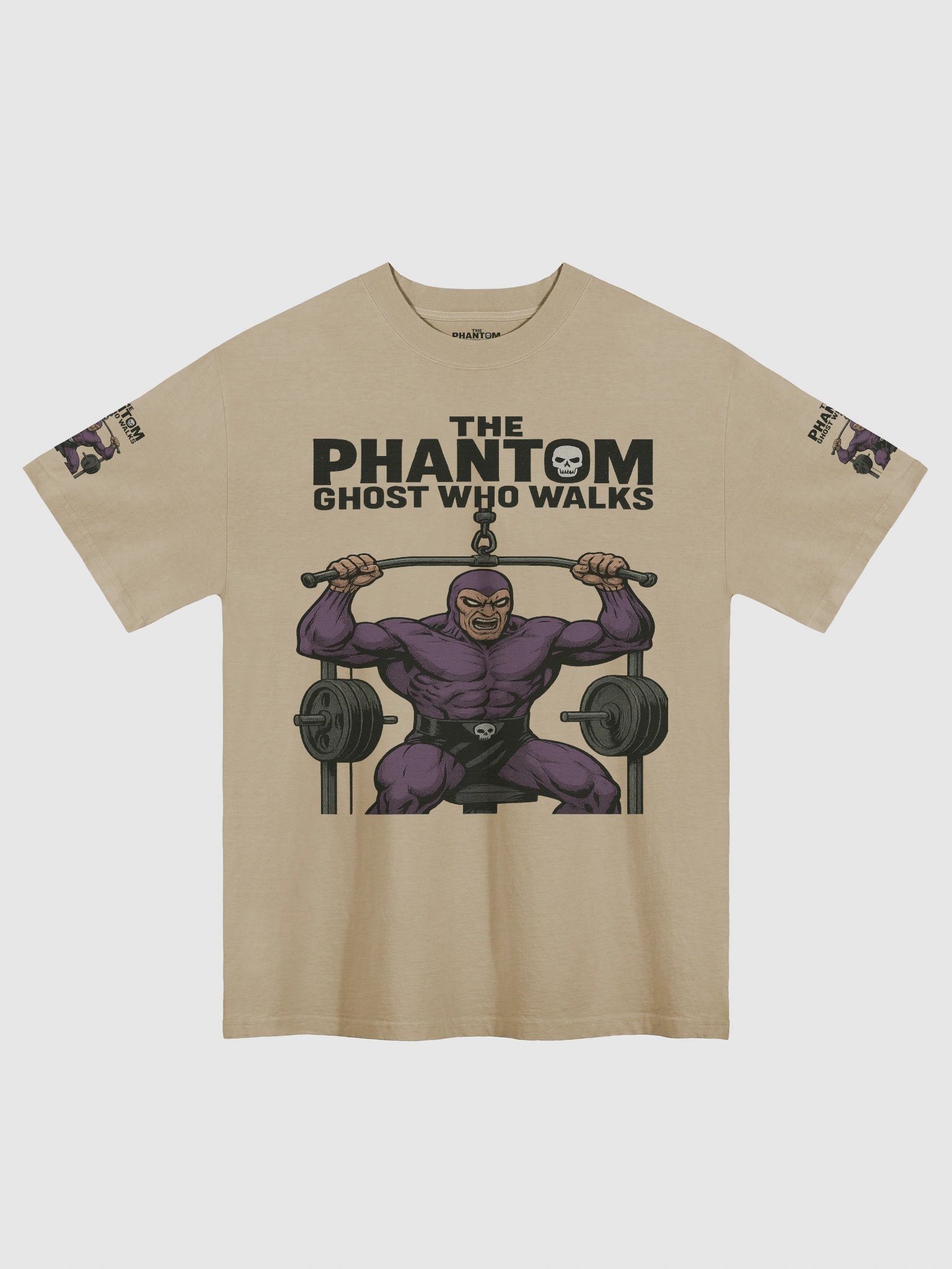 The Ghost Who Walks Strength Faded Tee product image (1)