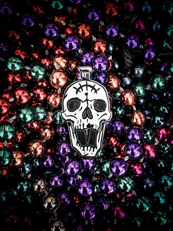 Saints Skull Pin product image (1)