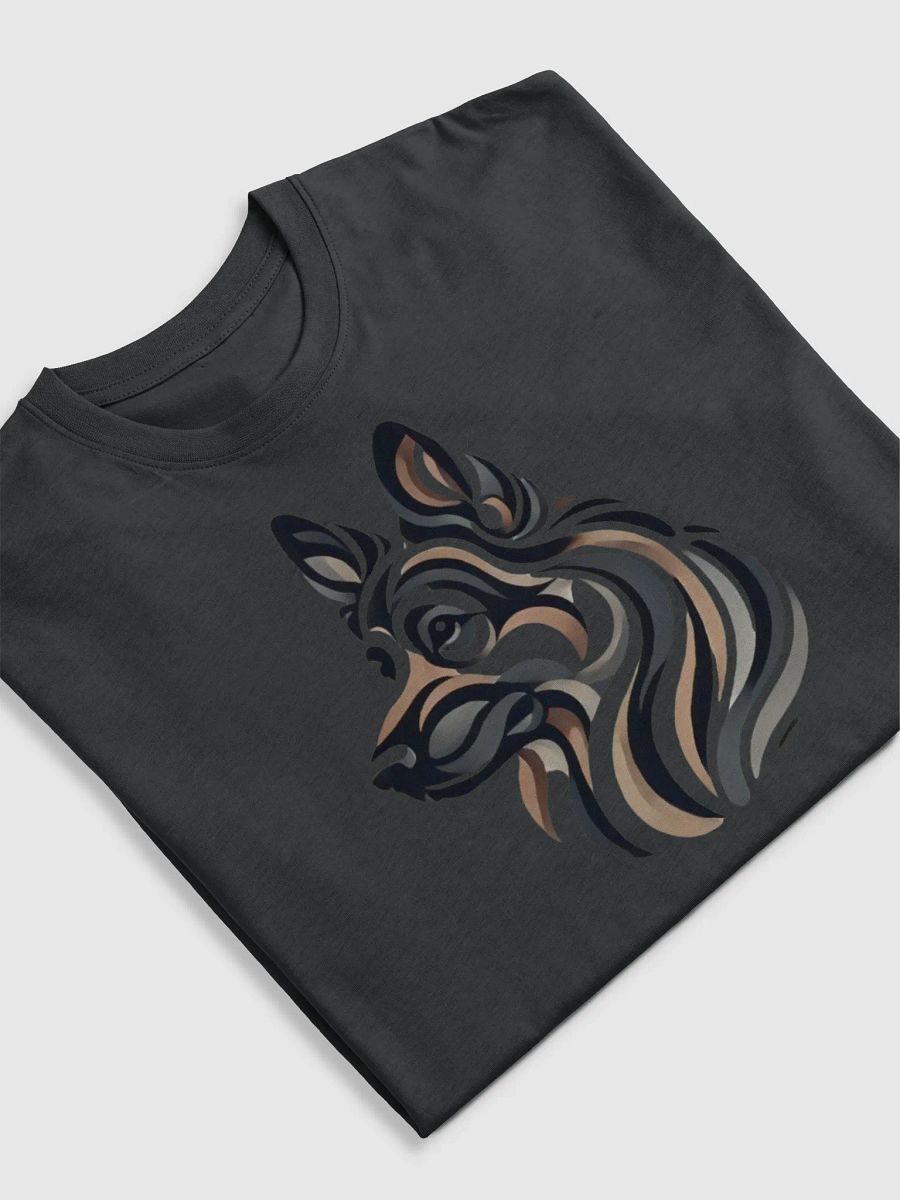 Sleek German Shepherd Abstract Art Unisex T-Shirt product image (5)