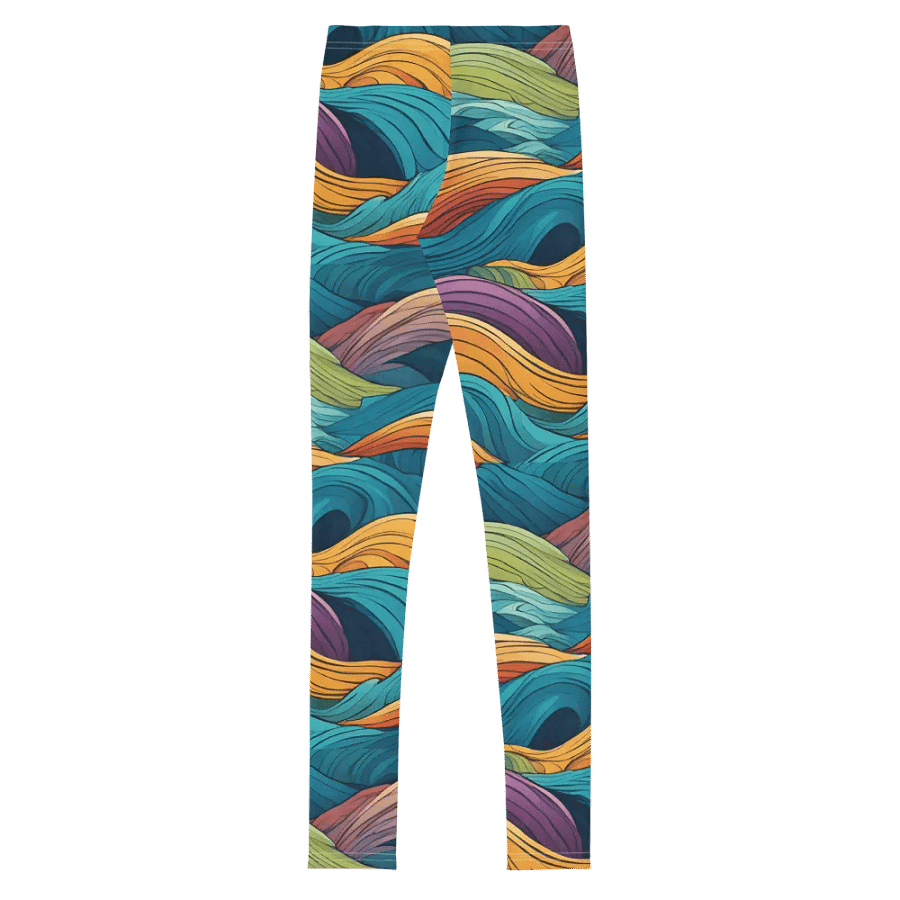 Ripple Rave Youth Leggings product image (4)