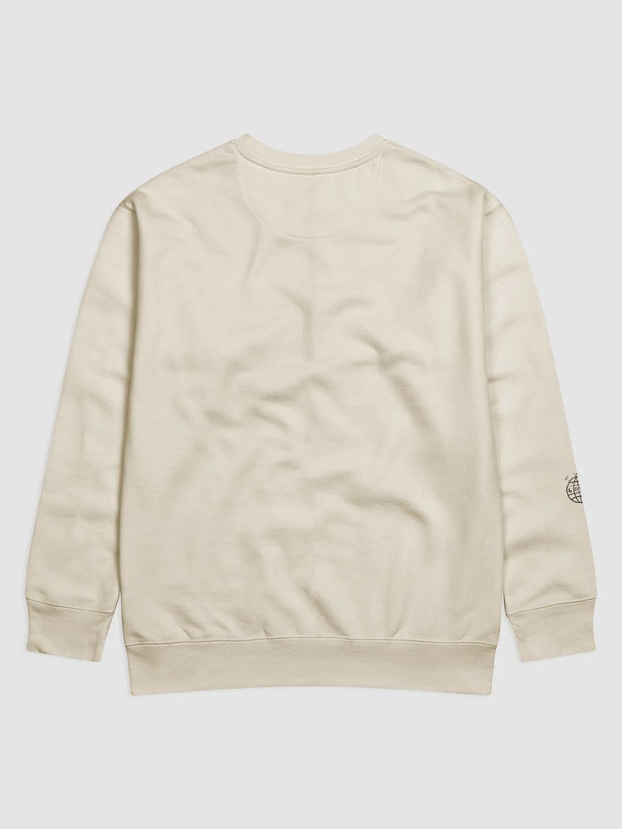 TWS x 6040 Skateboards Crew Sweatshirt #2 (Black Logo) product image (10)