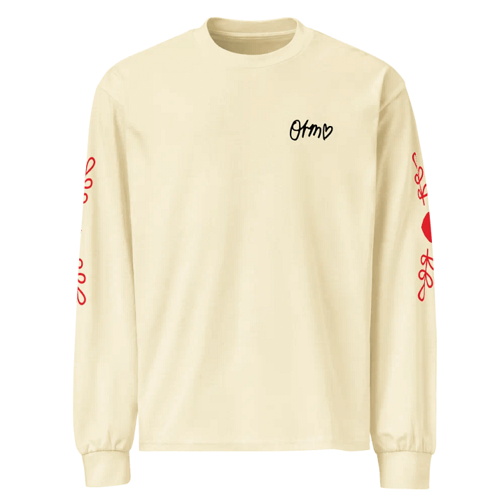 Orm Kornnaphat Valentine Unisex Premium Heavy Weight Long Sleeve Shirt product image (1)