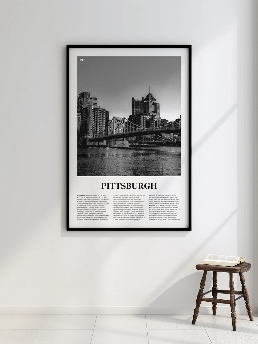 Pittsburgh 03 Newspaper Poster product image (8)