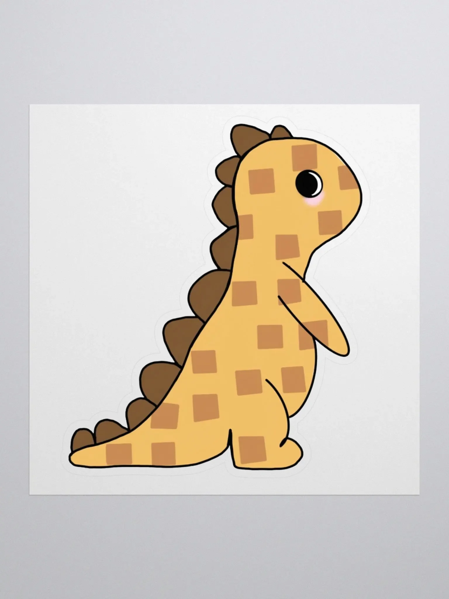 Classic Wafflesaur1 Sticker product image (1)