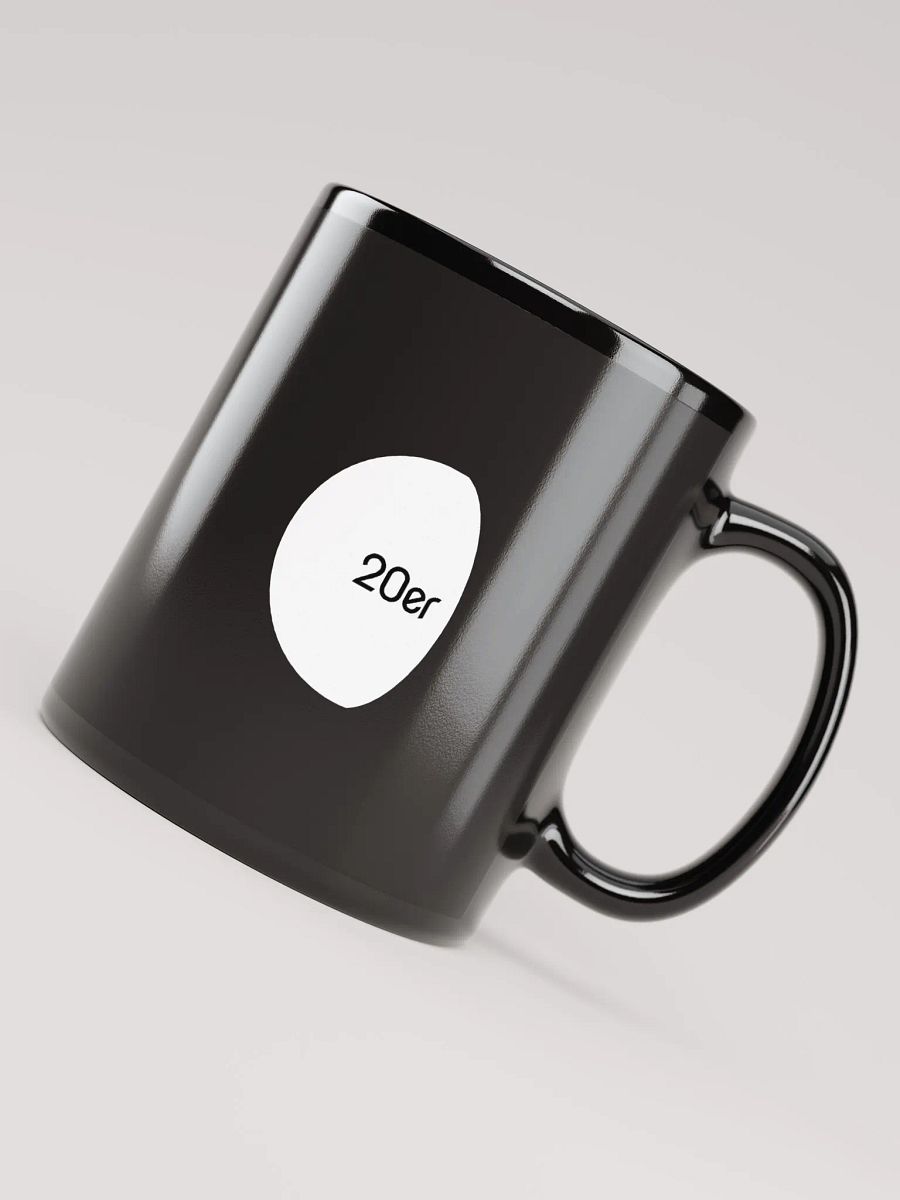 20er (Black Glossy Mug) product image (4)