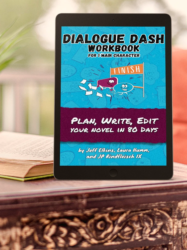 Dialogue Dash Workbook for 1 Main Character - PDF product image (1)