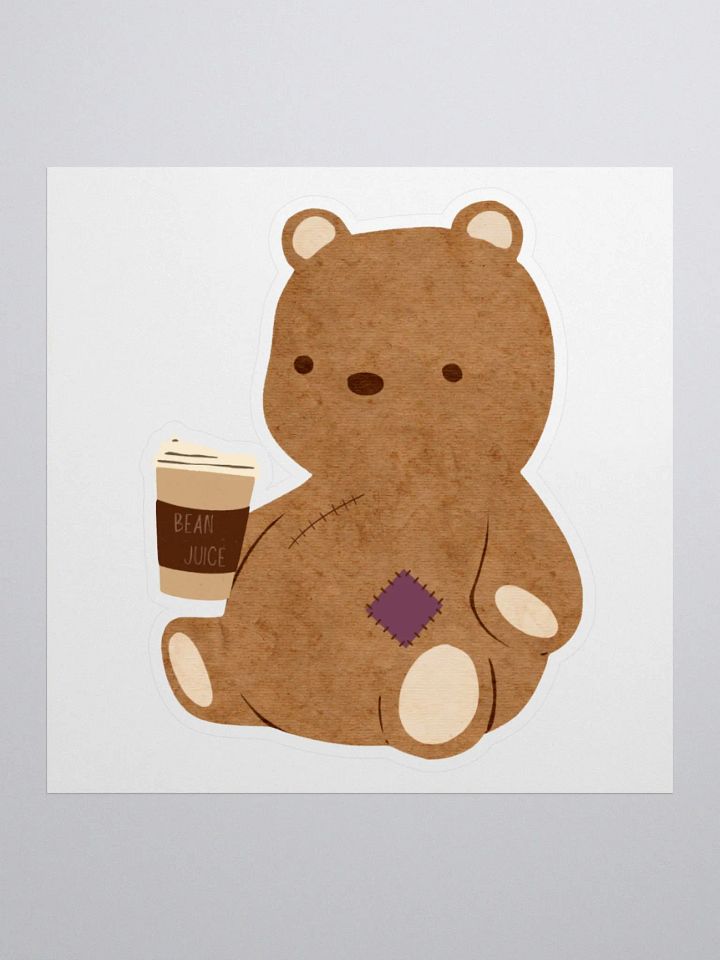 Coffee Bear Sticker product image (1)