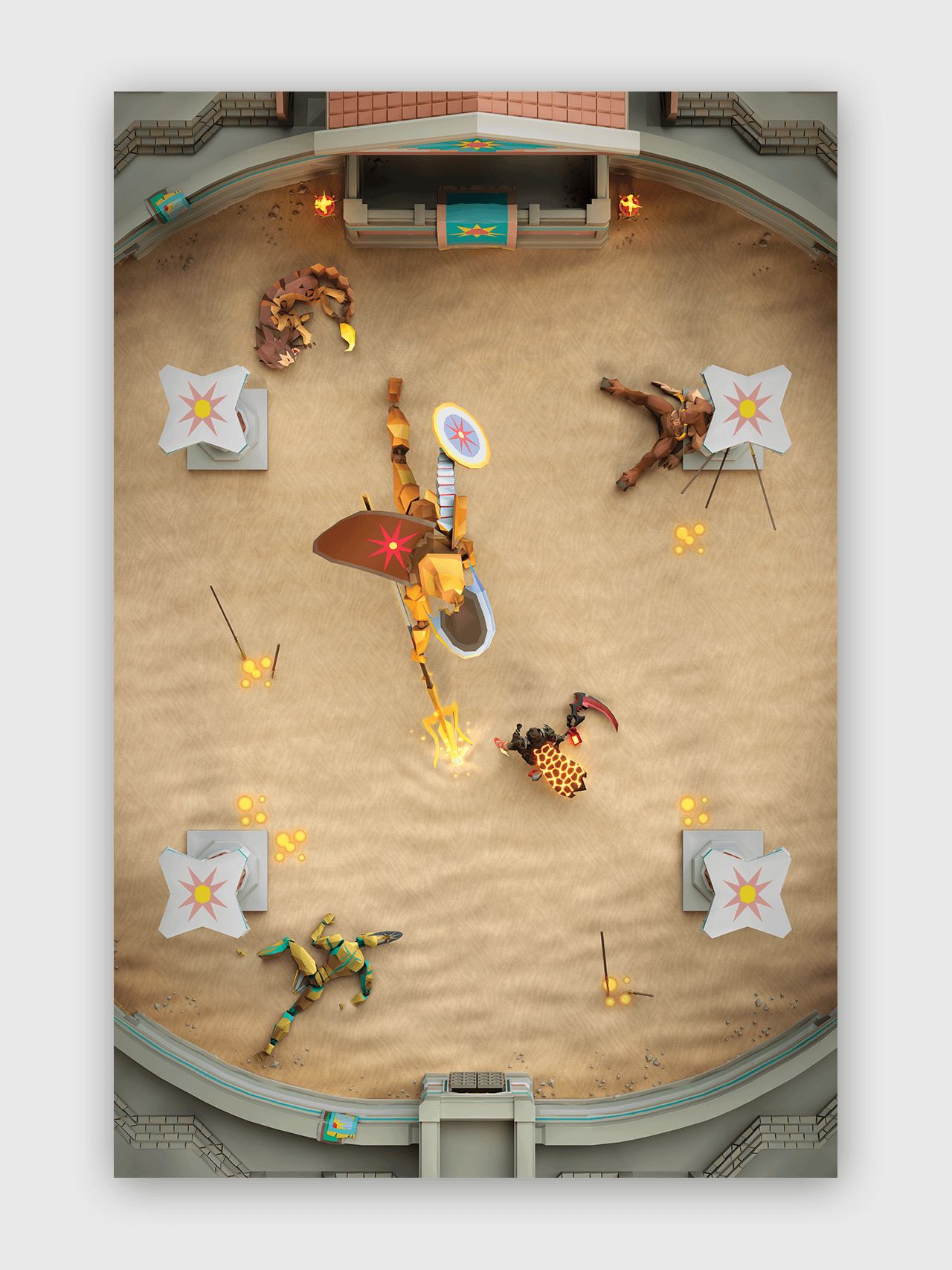 Into the Fray | Fortis Colosseum Poster product image (2)