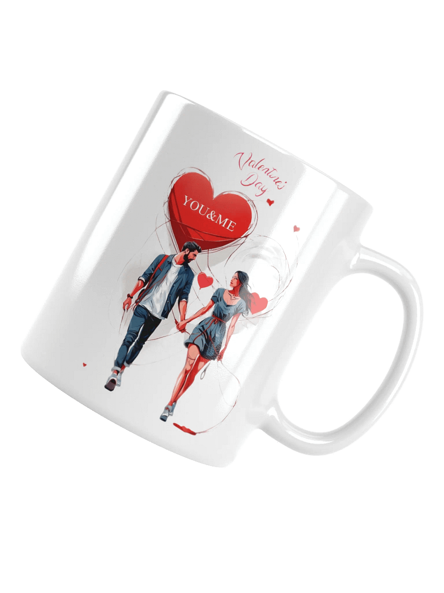 "Designer 11oz & 15oz Mugs: Where Beauty Meets Functionality for a Perfect Valentine's Day Gift" product image (7)