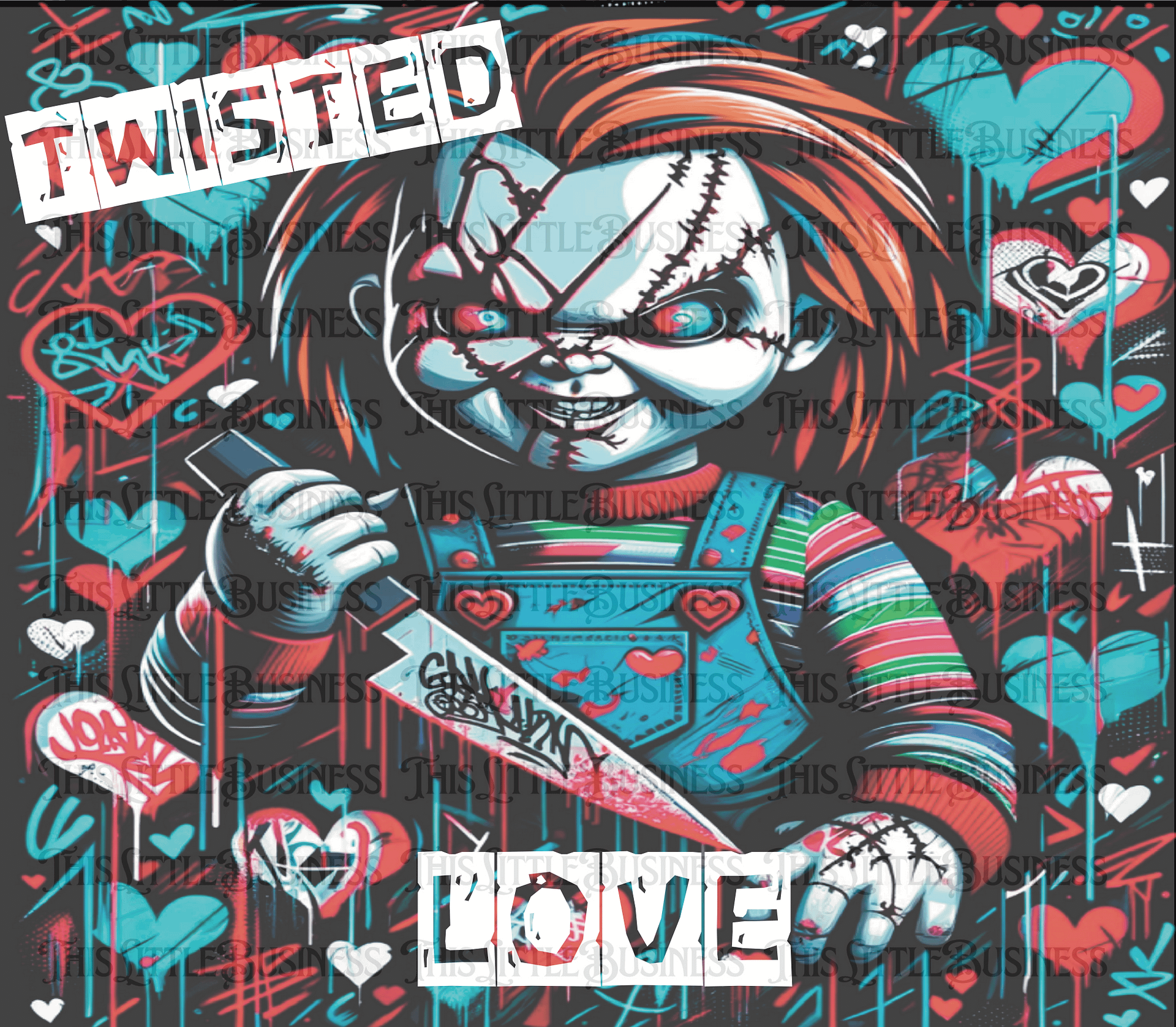 Twisted Digital Design Download PNG product image (3)