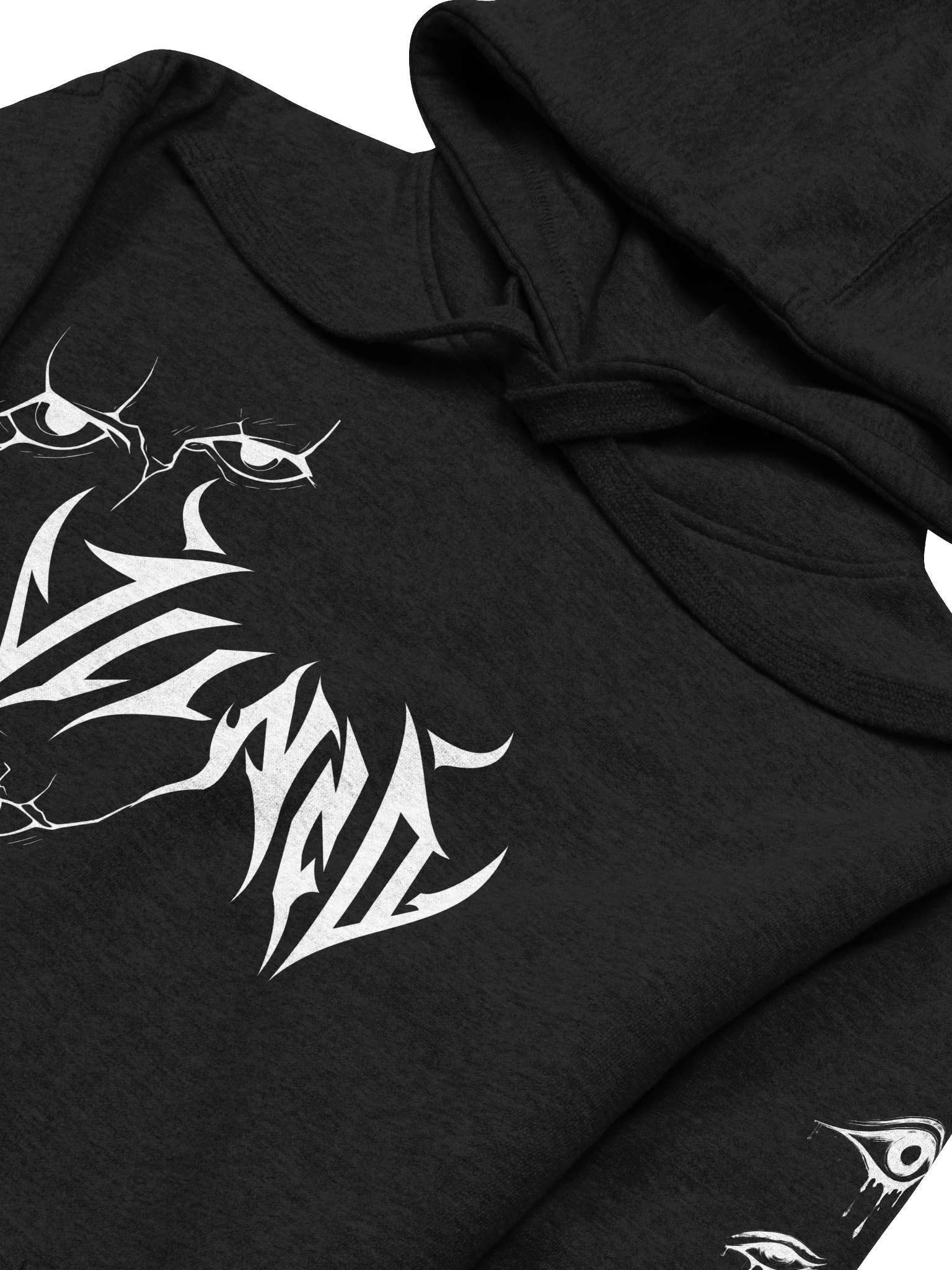 Black Jiinzo Logo (Print) Hoodie product image (3)