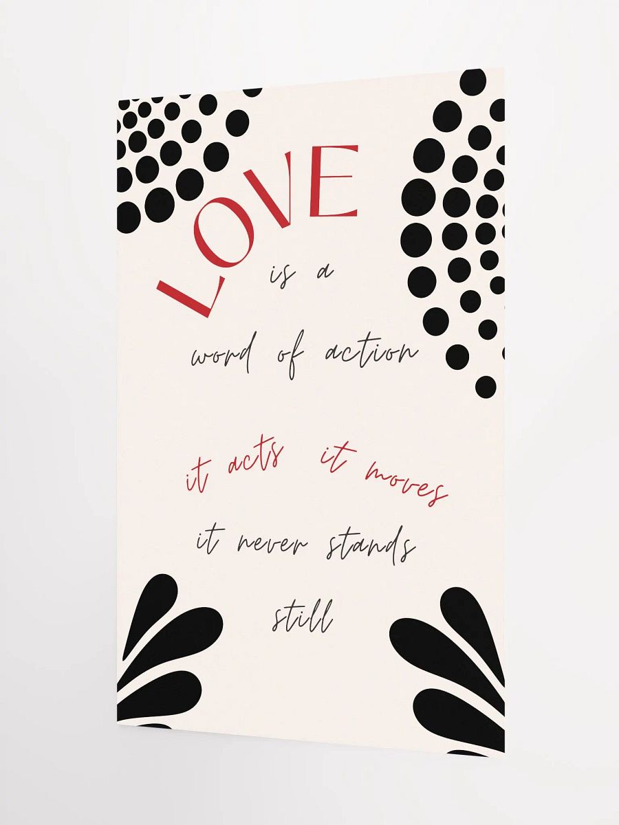 Action of Love Poster product image (3)
