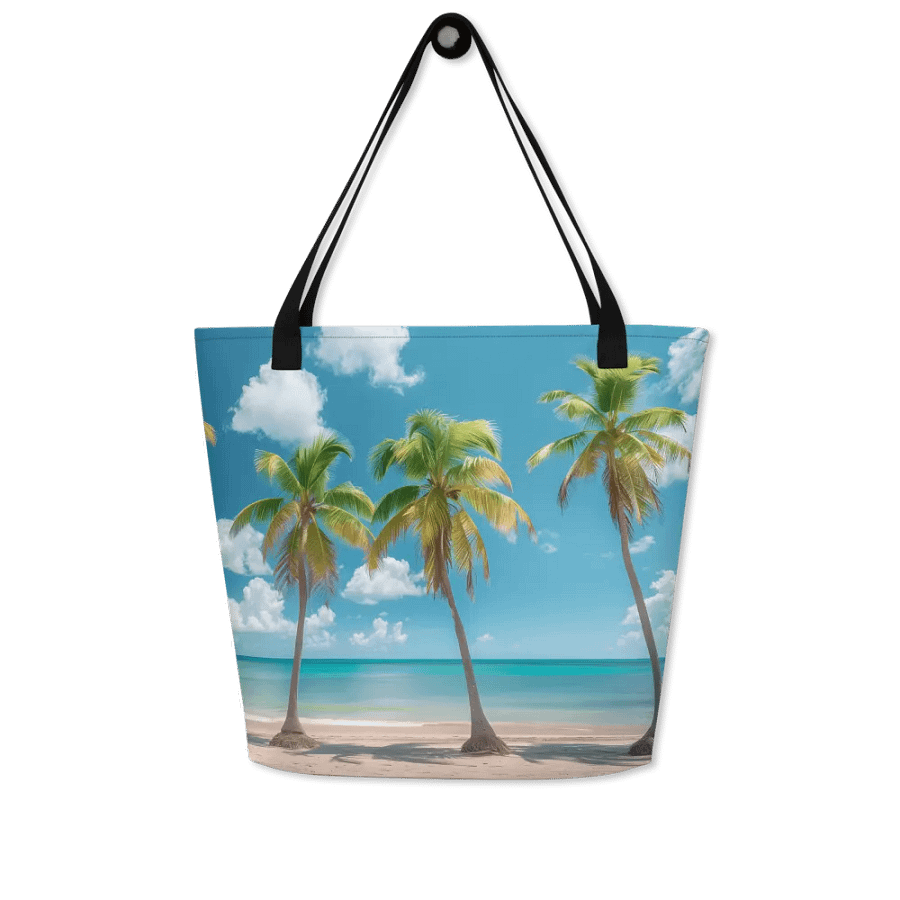 Palm Tree Tote Bag product image (8)