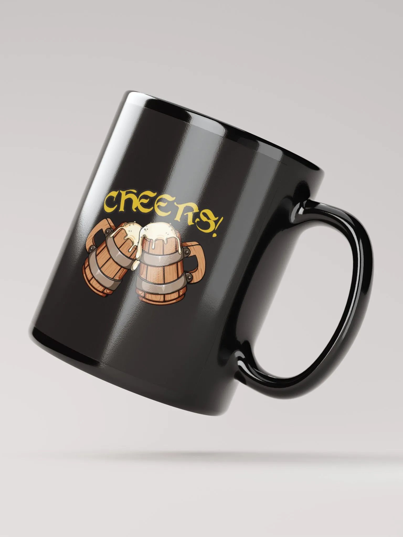 Tash Cheers! Mug - Black product image (1)