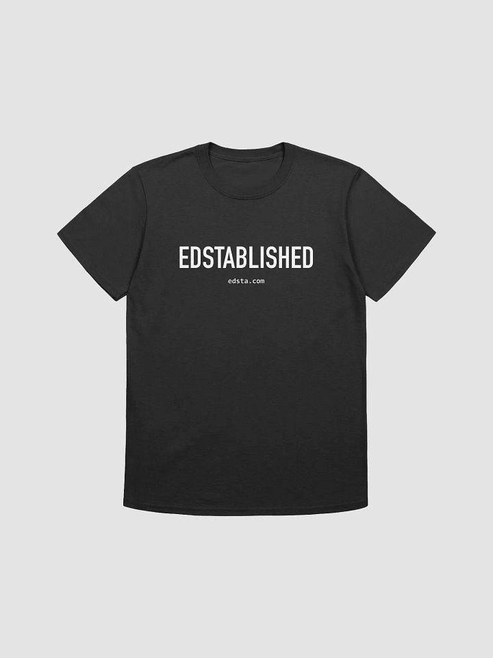 EDSTABLISHED Black T-Shirt product image (1)