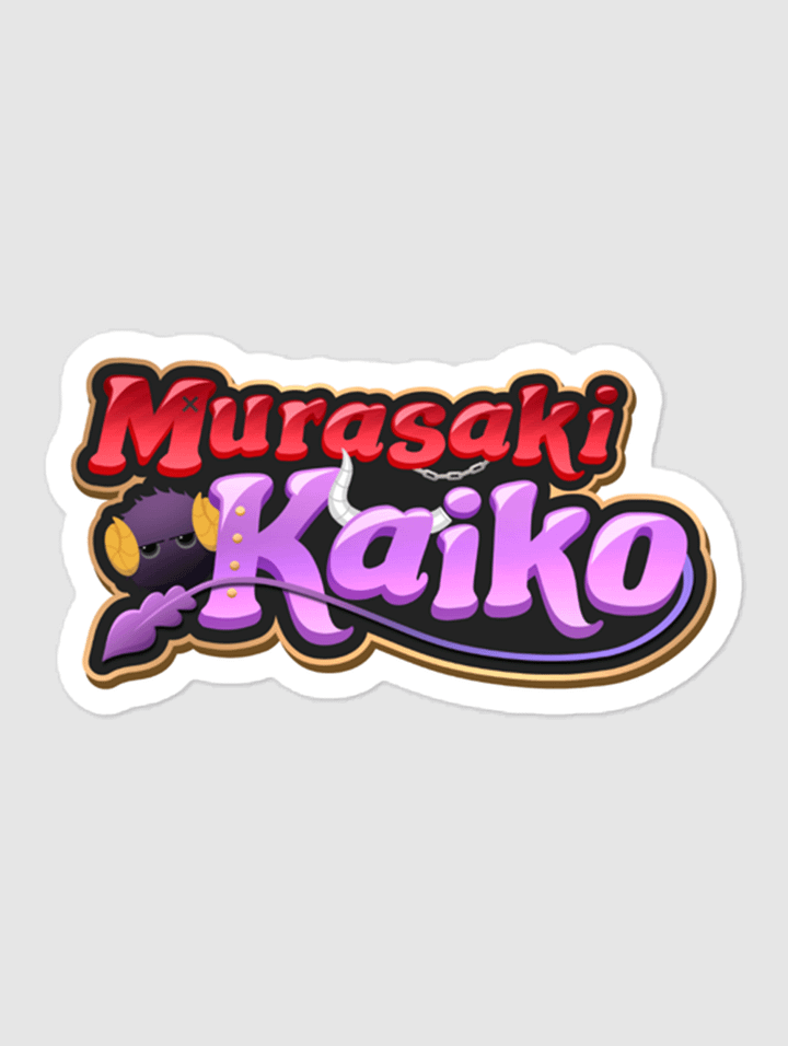 Murasaki Kaiko Logo Sticker product image (1)