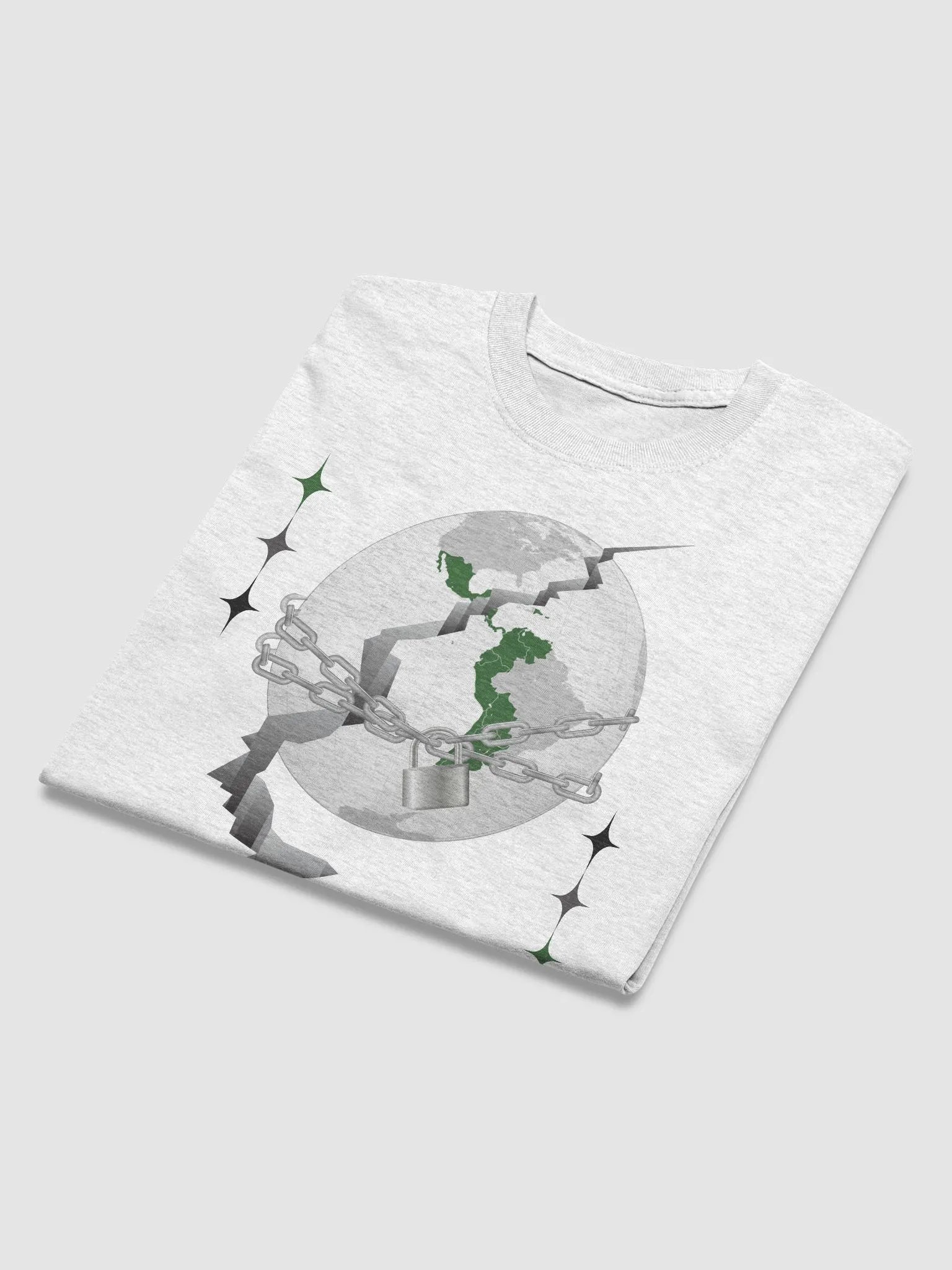 Camiseta manga corta gris (mujer) - Divide Et Impera product image (4)