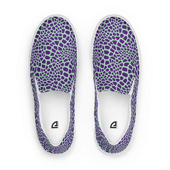 Green Giraffe Canvas Shoes product image (1)