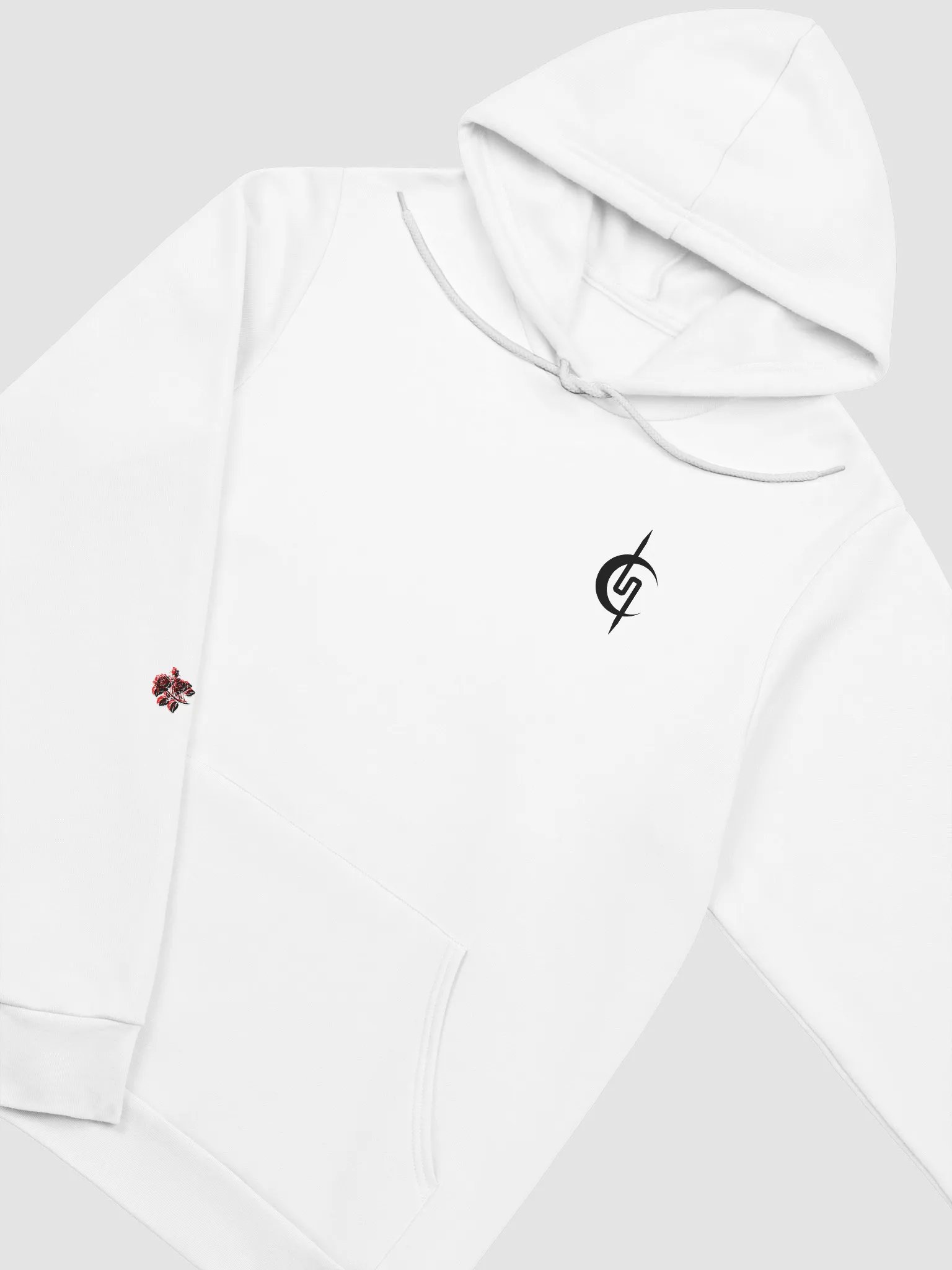 Rosas Cruz Hoodie – Whiteout Edition product image (3)