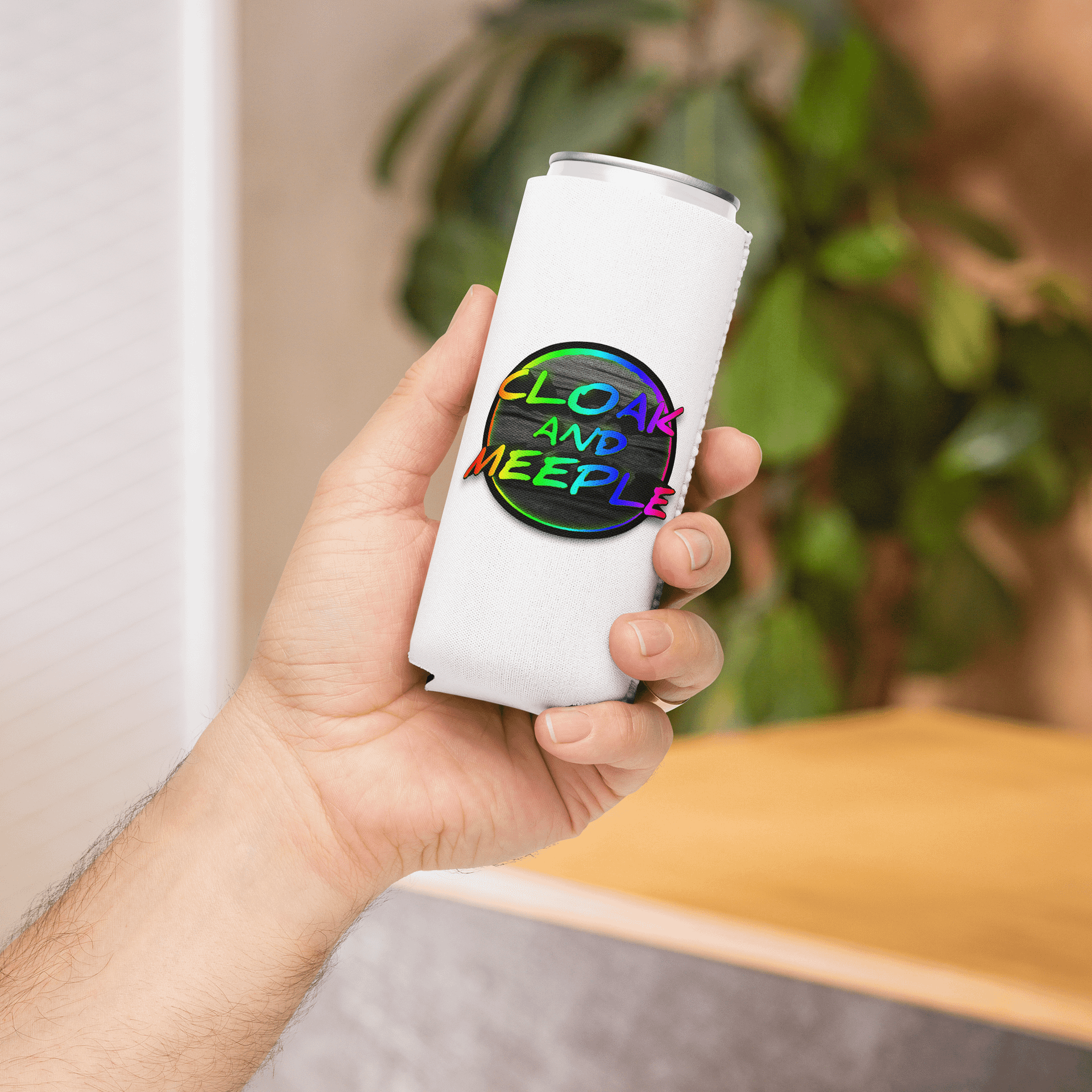 Rainbow Coozie Can Cooler product image (13)