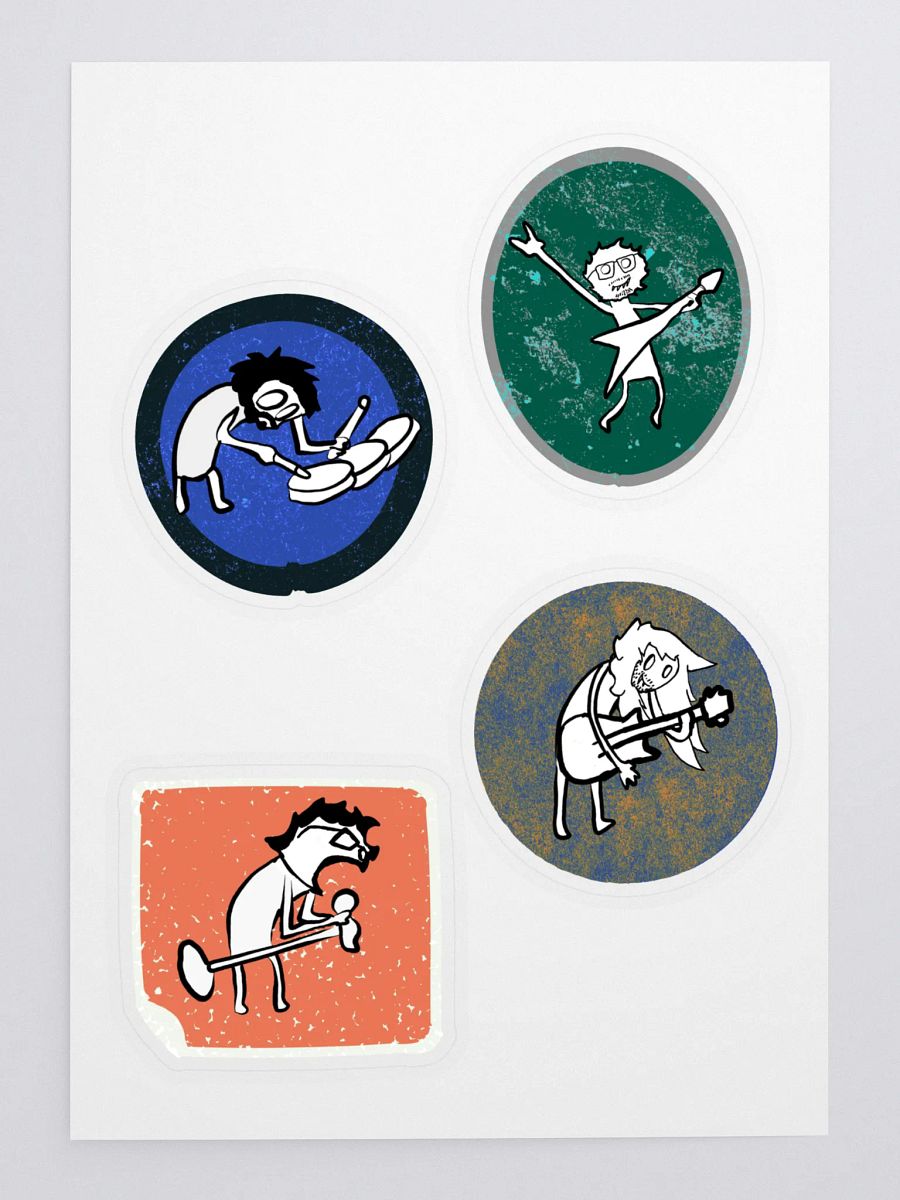Lore Hero Tours the World sticker sheet product image (3)