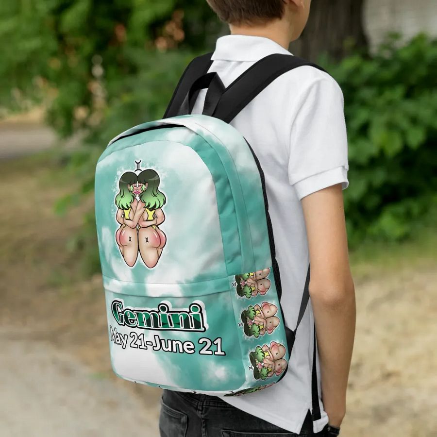 Zodiac Collection - Gemini Unisex Backpack product image (8)