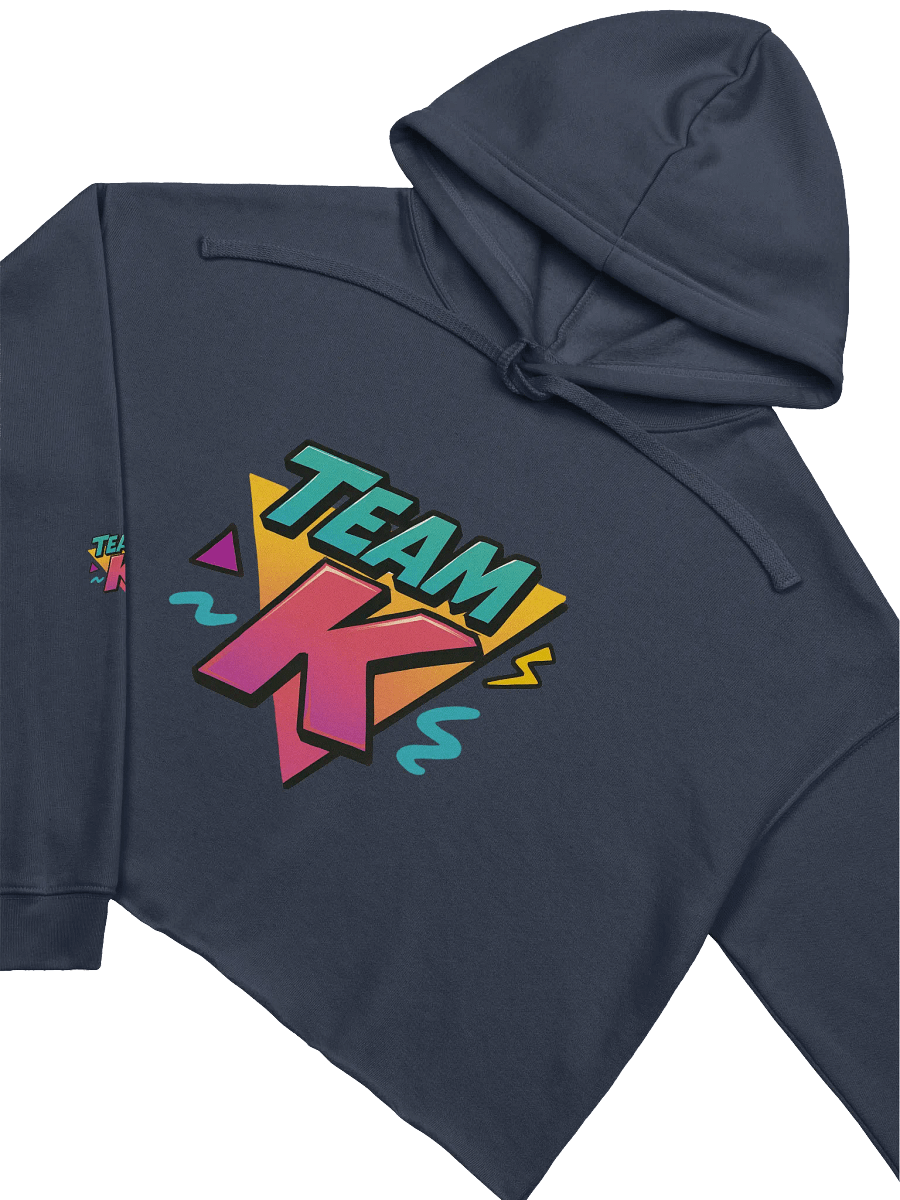 Team K 1990's Crop Hoodie product image (3)