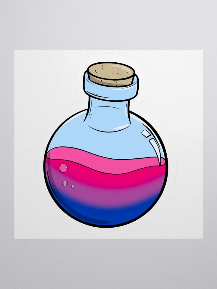 Bisexual Pride Potion | 3" Sticker product image (1)