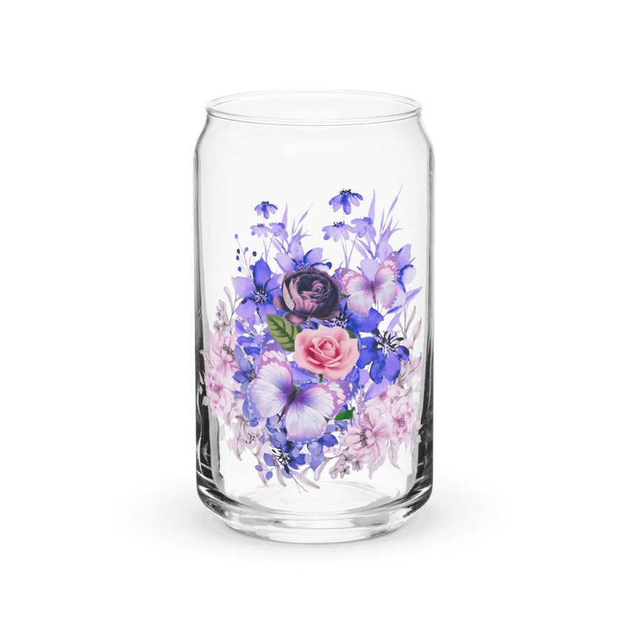 Butterfly Roses Glass Tumbler product image (2)