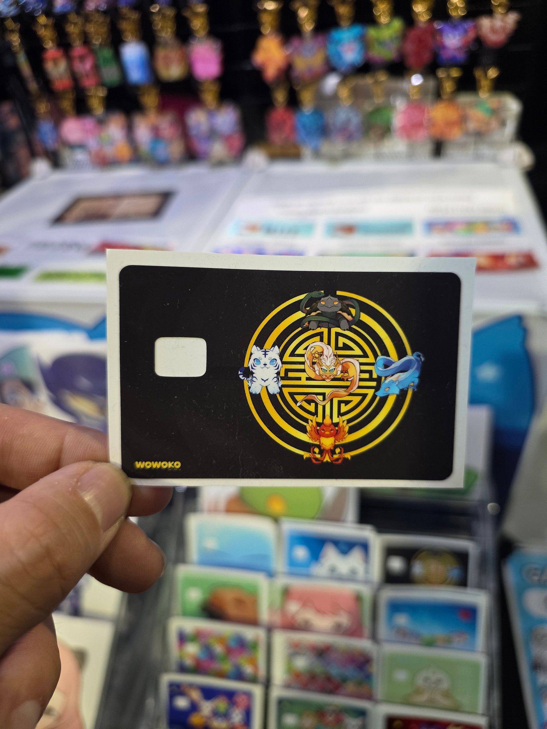 Guardian Beasts - Credit Card Skin product image (1)