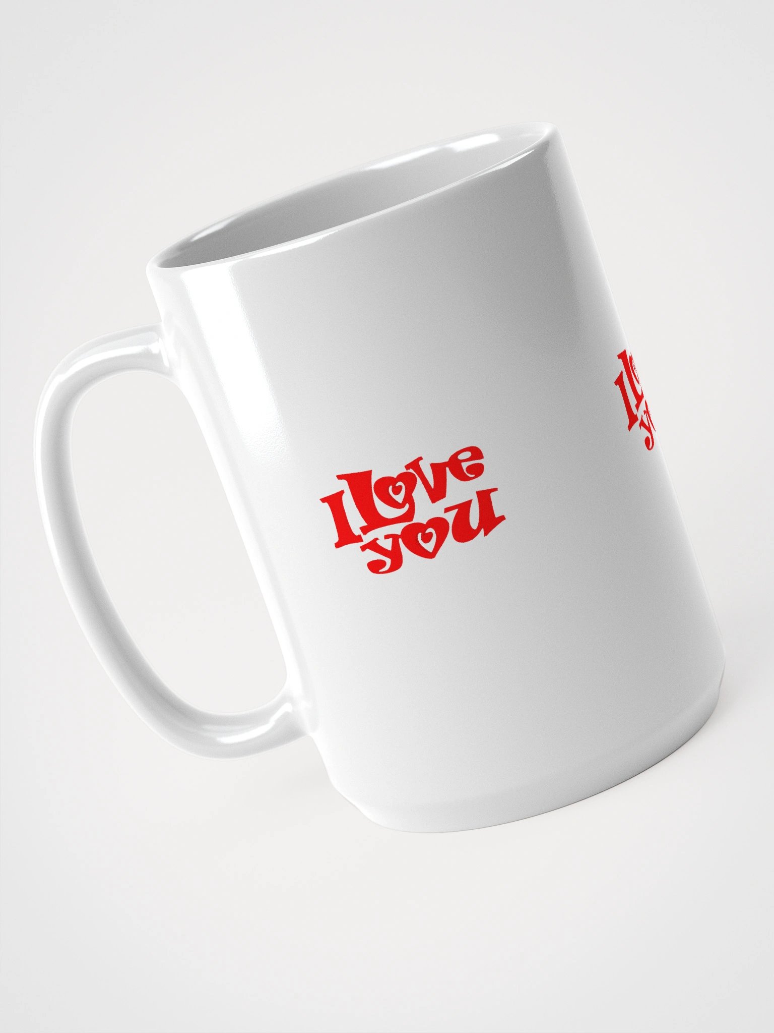 Heartfelt Affection White Glossy Mug product image (3)