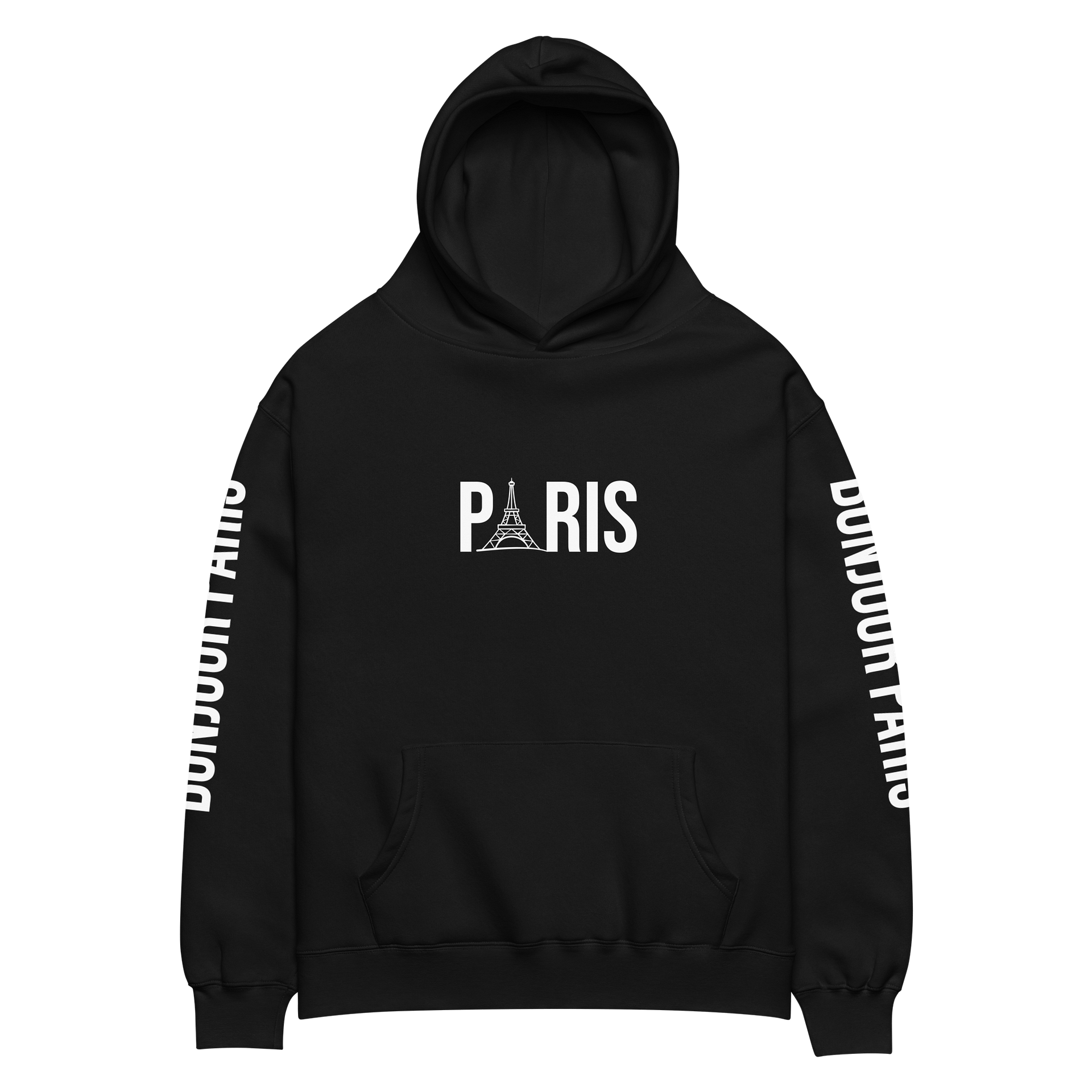 Bonjour Paris Hoodie – Effortless Style with a Parisian Edge product image (2)