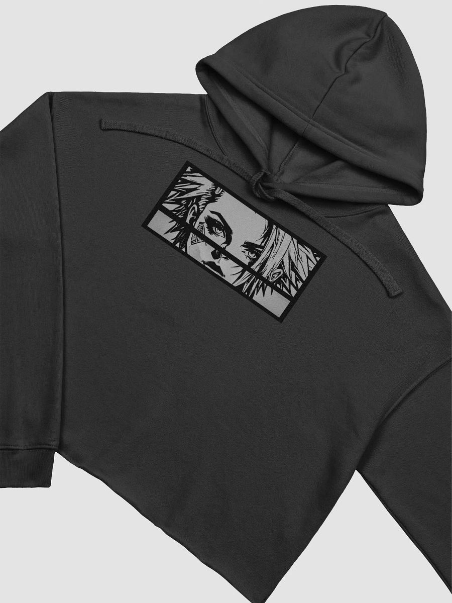 Shadows of Perception Fleece Crop Hoodie + Backprint product image (3)