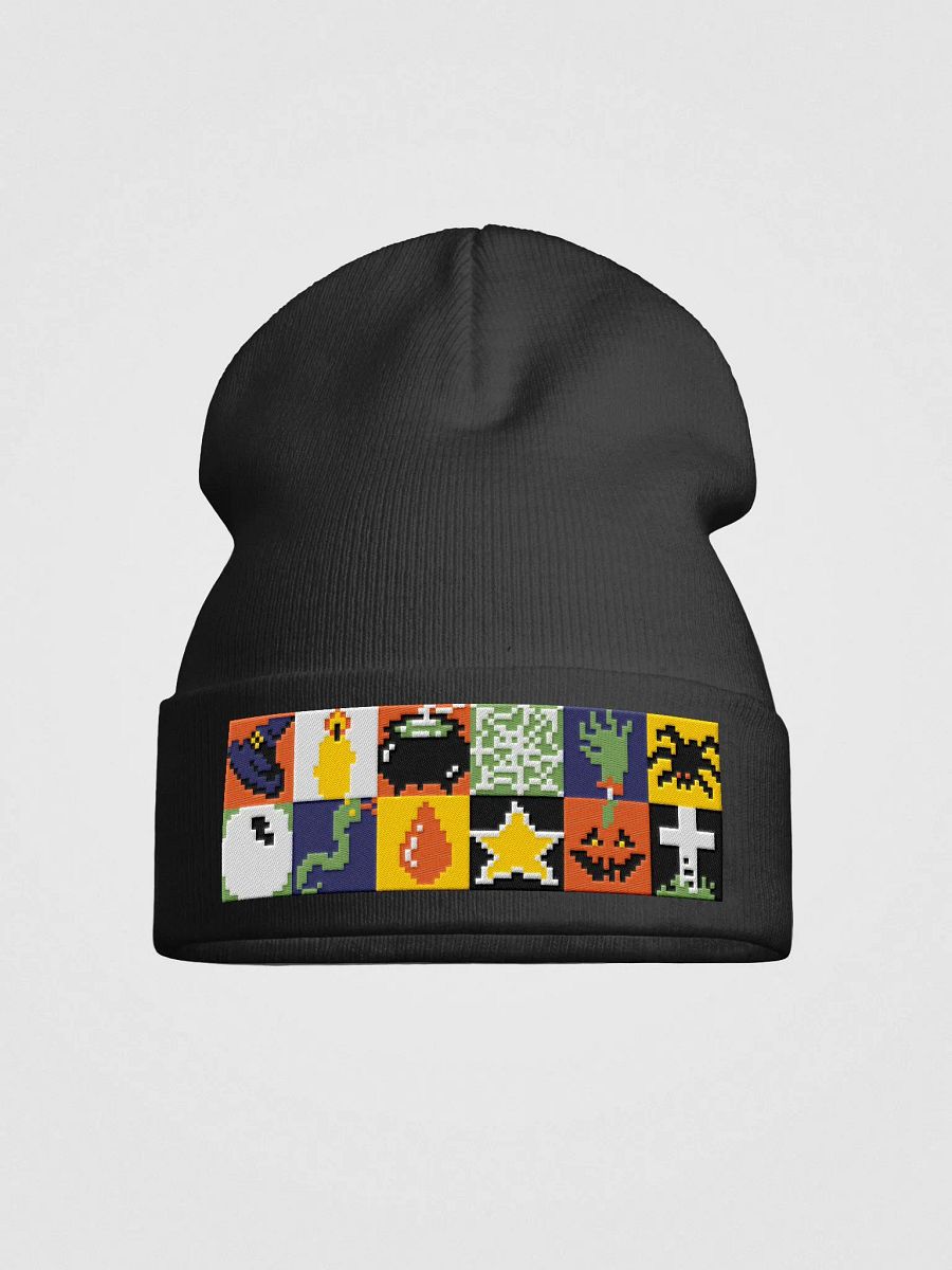 16x16 Halloween Sprites embroidered beanie 2 product image (1)