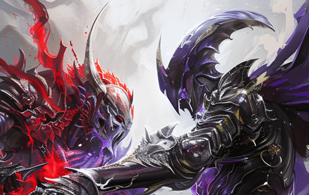 Clash of Shadows Demonic Fury vs. Noble Valor product image (3)