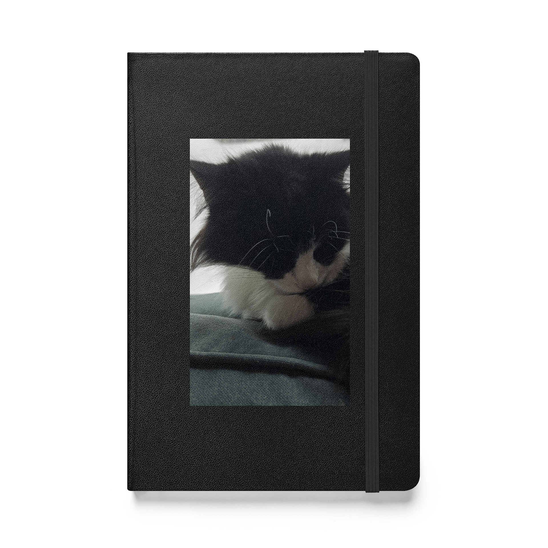 Fluffy Cat Hardcover Journal product image (1)