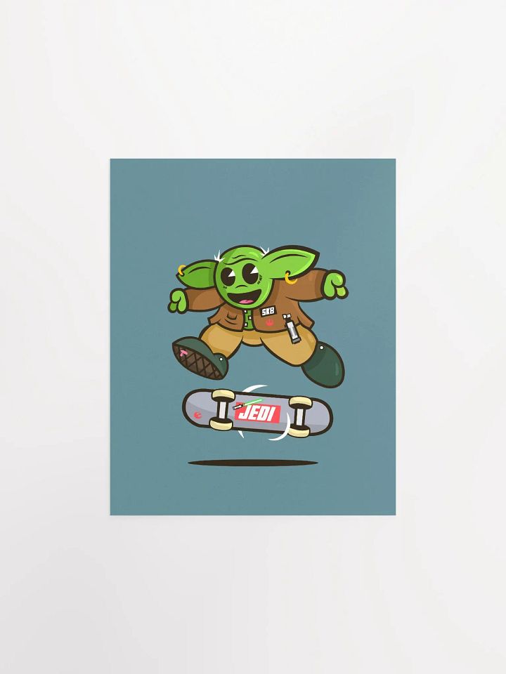 Yo! Duh lets Skate Poster Print product image (2)