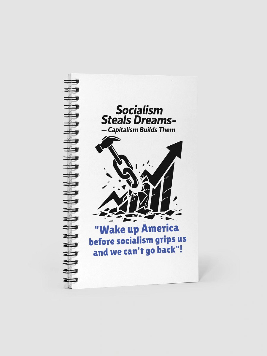 Wake Up America Before It's Too Late spiral notebook product image (1)