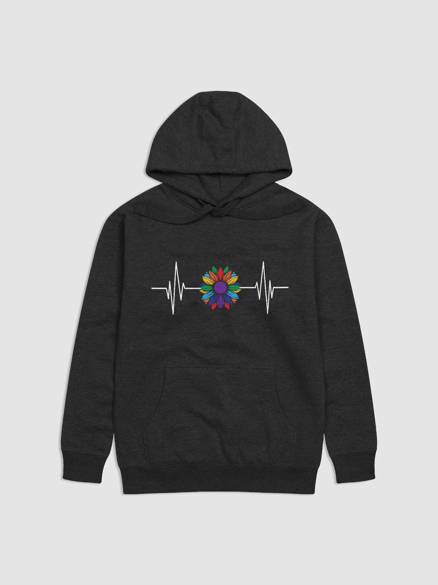 Pride Rainbow Flower Heartbeat product image (2)
